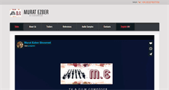 Desktop Screenshot of muratezber.com